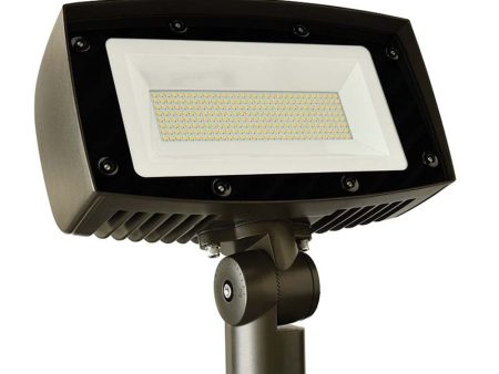 Philips 1 Head 200W LED Floodlight 120-277V 4000K 24251LM Bronze Finish For Sale