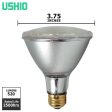 15 PACK - Ushio 38w 120v PAR30L FL30 E26 Eco Plus PAR Xenon Halogen Light Bulb Discount