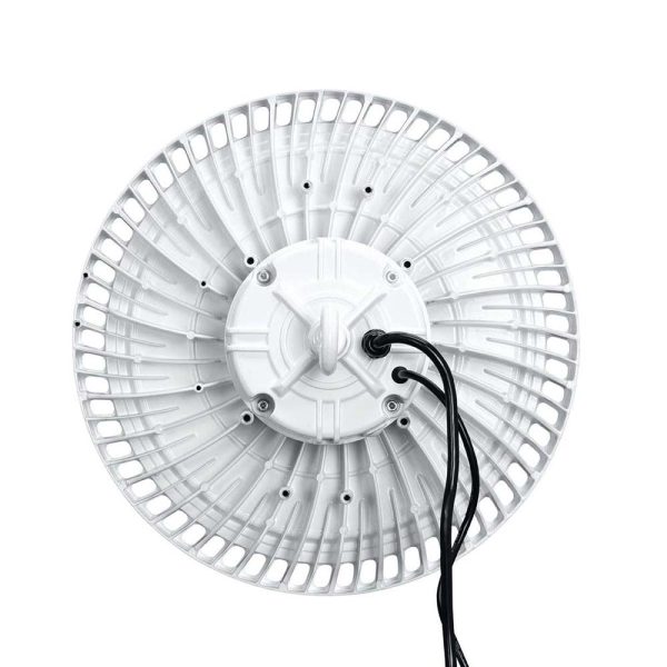 Hubbell 200w 15-in Round LED High Bay 28,000Lm 4000K Dimmable Clear Flat Lens For Cheap