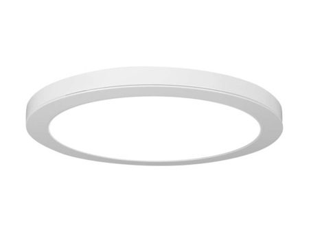 DSE 15-inch Selectable LED Round Surface Mount Downlight - White Finish Online