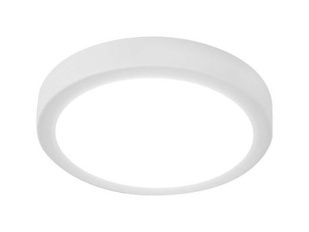 DSE 5-inch Selectable LED Round Surface Mount Downlight - White Finish Online Sale