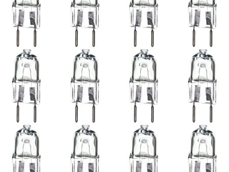 12 Pack - SUNLITE JCD 20w 120v GY8 Short Clear Halogen Bulb Online now