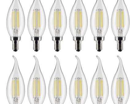 12PK - PILA 4.5w CA11 LED E12 Candelabra base 2700K Soft White Bulb Online