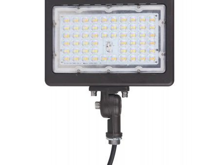 LED Flood Light 90w 5000K Bronze Finish 100-277V Online Sale