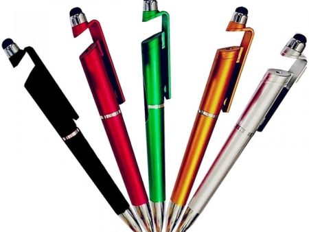 Generic Pack Of_10 Pen Mobile Phone Holder (Color: Assorted) For Cheap