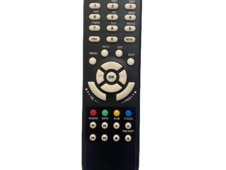 Generic DTH Set Top Box Remote with Time and Shift Function, Compatible with DVB (Free Dish) Set Top Box Remote (Exactly Same Remote will Only Work) Discount