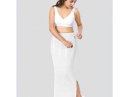 Dermawear Women s 4D Stretch Saree Shapewear (White) Online now