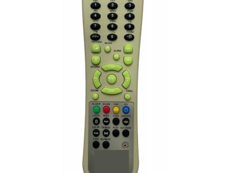 Generic CRT TV Remote No. URC51, Compatible with Akai CRT TV Remote (Exactly Same Remote will Only Work) Hot on Sale