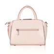 Generic Women s Faux Leather Metal Beads Handbag (Pink) Online Hot Sale