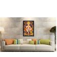 Generic Hanuman Ji Painting with Synthetic Photo Frame (Multicolor) For Cheap