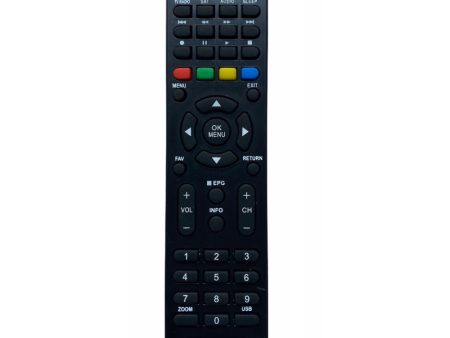 Generic DTH Remote with EPG Function, Compatible with Free Dish (with WiFi) Remote (Exactly Same Remote will Only Work) Discount