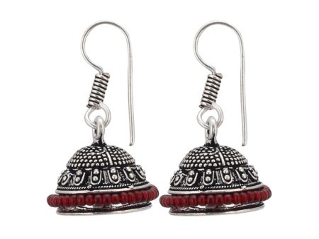 Generic Women s Alloy Hook Dangler Hanging Silver Plated Earrings-Silver Hot on Sale