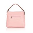 Generic Women s Faux Leather Textured Sling Bag (Pink) Sale