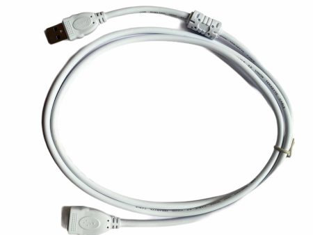 Generic USB Male to Female Extension Cable 1.5 Yards Supports LCD, LED, TV USB Ports Connects Printer, PC, External Hard Drive (White) For Cheap