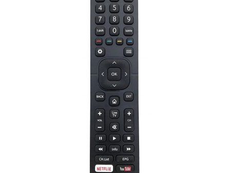 Generic Remote with YouTube and Netflix (No Voice), Compatible with Llyod Smart TV LCD LED Remote (Exactly Same Remote will Only Work) For Sale