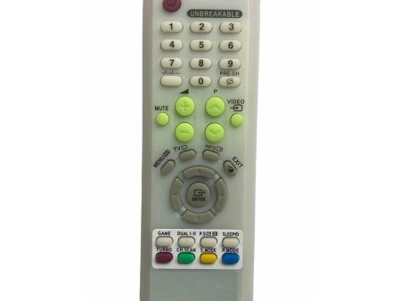 Generic CRT TV Remote No. AA59-00345A, Compatible with Samsung CRT TV Remote Control (Exactly Same Remote will Only Work) Sale