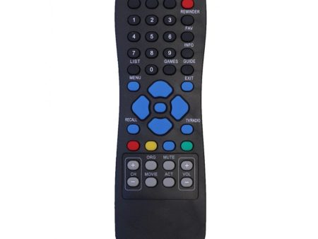 Generic DTH Remote, Compatible With Sun Direct DTH Remote Control_Old Remote Functions Must Be Exactly Same (Color:Multi) Supply