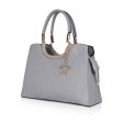 Generic Women s Faux Leather Printed Adjustable Long Belt Handbag (Grey) Online