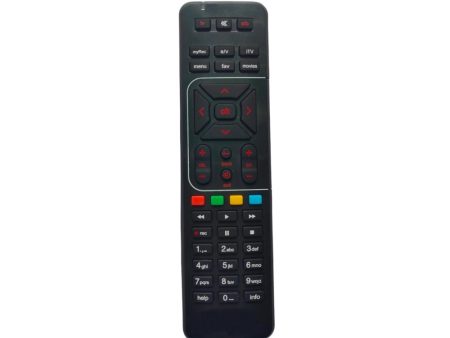 Generic DTH Remote with Recording Feature, Compatible with Airtel DTH Set Top Box Remote (Pairing Required to Sync TV Functions) Online