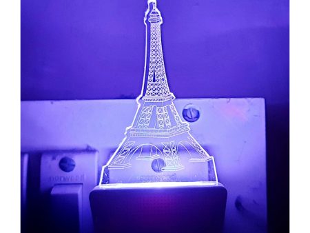 Generic Eiffel tower AC Adapter Night Lamp Online Sale