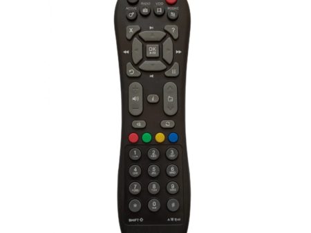 Generic DTH Remote No. 125_Compatible With VIDEOCON D2H Set Top Box Remote_Old Remote Functions Must Be Exactly Same (Color:Multi) Fashion