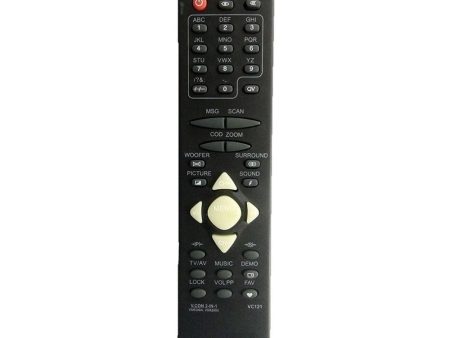 Generic Remote No. VC121, 200A, 200C, Compatible with Videocon CRT TV Remote Control (Exactly Same Remote will Only Work) Online