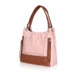 Generic Women s Faux Leather Printed Tote Bag (Pink) Online