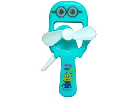 Pack Of_2 Minions fan |   Plastic  |   Stationery | 3+ Years Discount