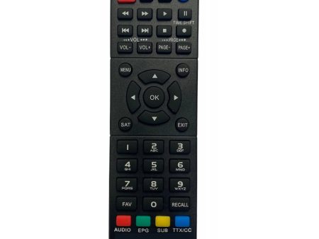 Generic DTH Remote No. 3010, Compatible with Free Dish DTH (with WiFi) Remote (Exactly Same Remote will Only Work) Online