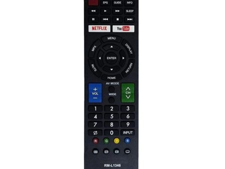 Generic Remote with Netflix and YouTube Function (No Voice), Compatible with Sharp Smart TV LCD LED Remote Control (Exactly Same Remote will Only Work) Cheap