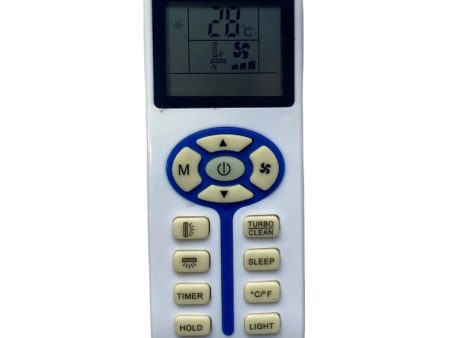 Generic Remote No. 7B, Compatible with Voltas AC Remote Control Model (Exactly Same Remote will Only Work) For Discount