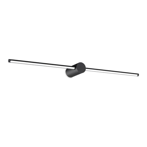 Filo Linear Indoor LED Wall Light in Black Sale