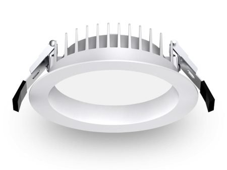 120-130mm LED Downlight 12w White CCT AT9045 WH TRI Atom Lighting Online Hot Sale