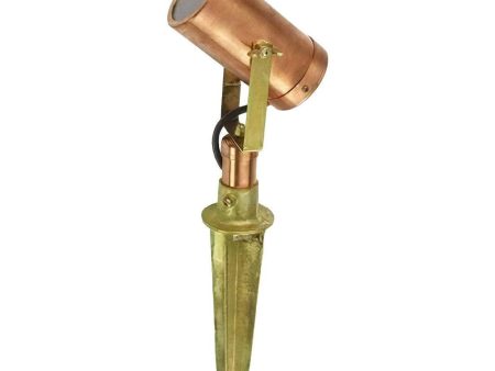 Solid Copper Garden Spike Spot Light Adjustable Honeycomb Lens PL-Henna Online Hot Sale