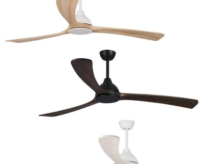 70  Norfolk Aero DC Ceiling Fan Blade Set Only in Natural, Walnut or White Wash Online