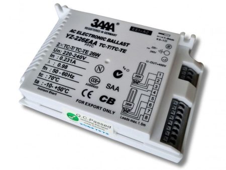 2x 26w 3AAA Ballast for Fluorescent Lamps YZ-226EAA Sale