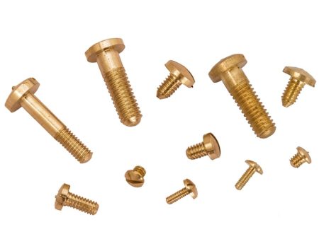 Assorted Brass Screws for Bell & Case fitting (100 Pieces) For Discount