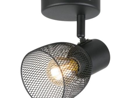 CLEARANCE Emily LED Spotlight in Black on Sale