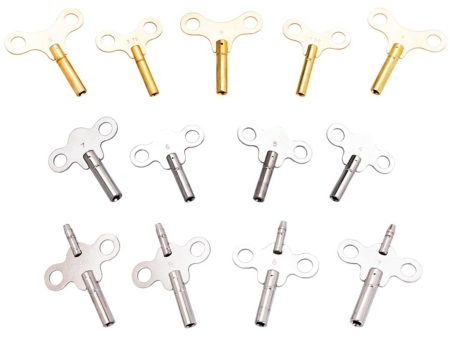 Assortment of 13 Popular Clock Keys Sale