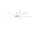 72  Albatross II Smart DC Ceiling Fan Matt White MDCAW + MDCAB180W Martec Lighting For Sale