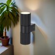 Oslo Outdoor Wall Light in White or Black GU10 Online now