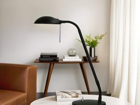 Timo LED Desk Lamp Matt Black or Brushed Chrome Supply