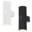 Oslo Outdoor Wall Light in White or Black GU10 Online now