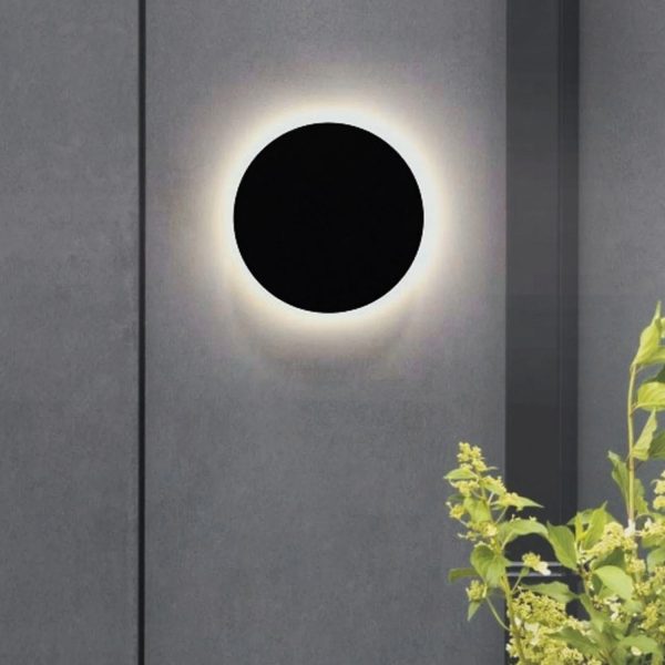 Shadowtri LED Outdoor Wall Light CCT in Black or White Hot on Sale