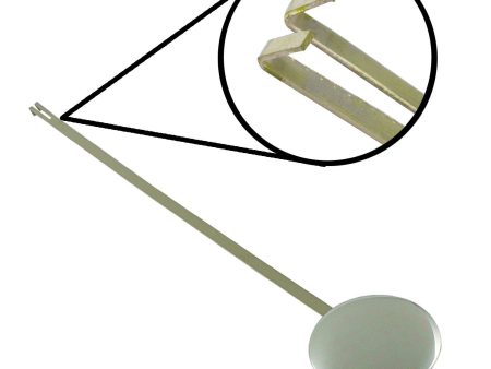 16  Adjustable Brass Double Hook Rod with Bob (2 1 8  - 3 1 2 ) Fashion