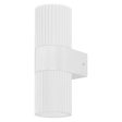 Oslo Outdoor Wall Light in White or Black GU10 Online now