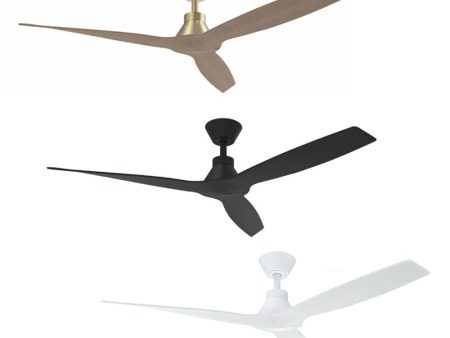 52  Triumph DC Ceiling Fan Antique Bronze Walnut, Matt Black, Matt White MDCT133 Martec Lighting For Discount