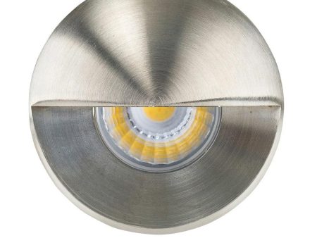 Mini Ollo LED Step Light with Eyelid CCT in 316 Stainless Steel Havit Lighting HV2891T-SS316-12V Online now