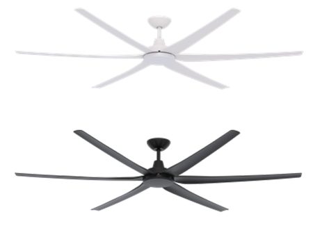 80  Glide DC Ceiling Fan White, Black 60156, 60157 Domus Lighting For Discount