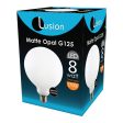 8w LED E27 GLS, G95, G125 Globe Warm White 2700k Dimmable Fashion